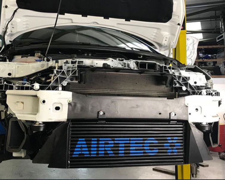 Big Intercooler + Boost Pipes Airtec Focus RS MK3