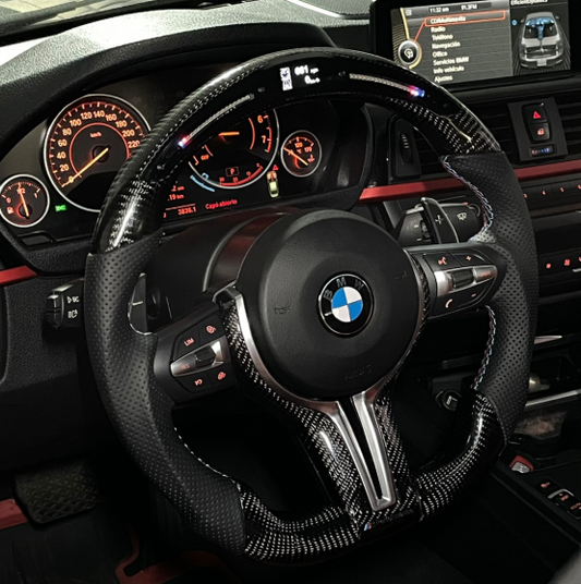 Volante Fibra de Carbono M-Performance BMW Serie F